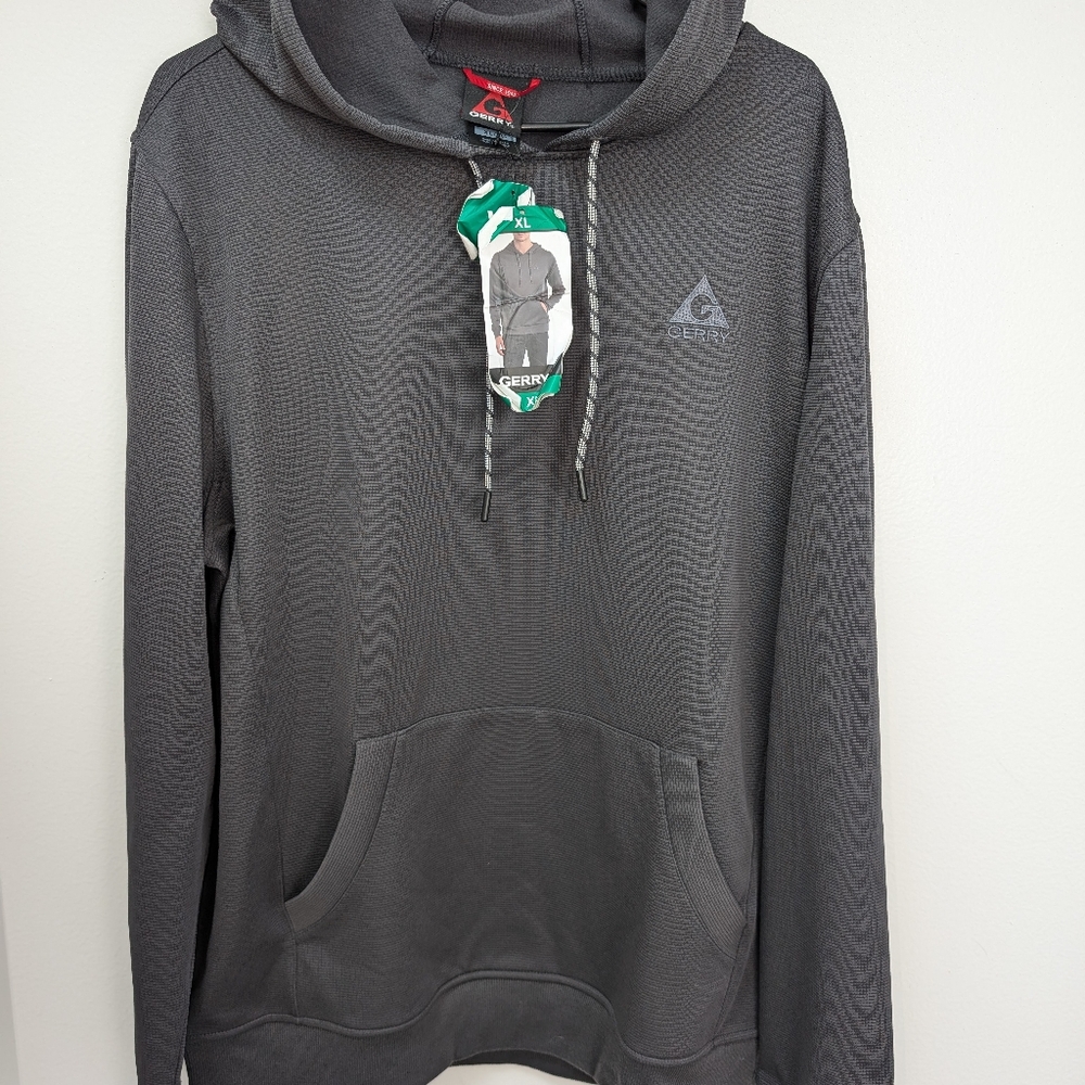 *NWT* Gerry Weber Men's Charcoal Hoodie Size XL